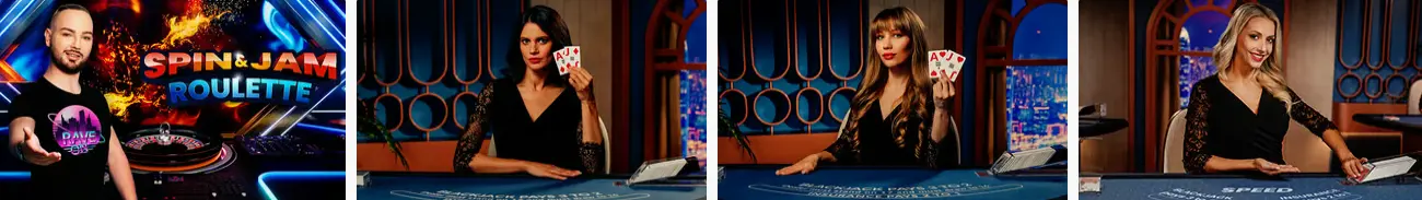 kasyno na żywo BETSSON
