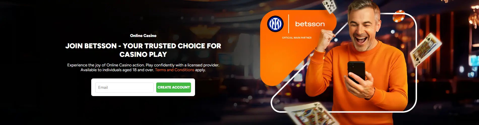 Najlepsze kasyna online BETSSON
